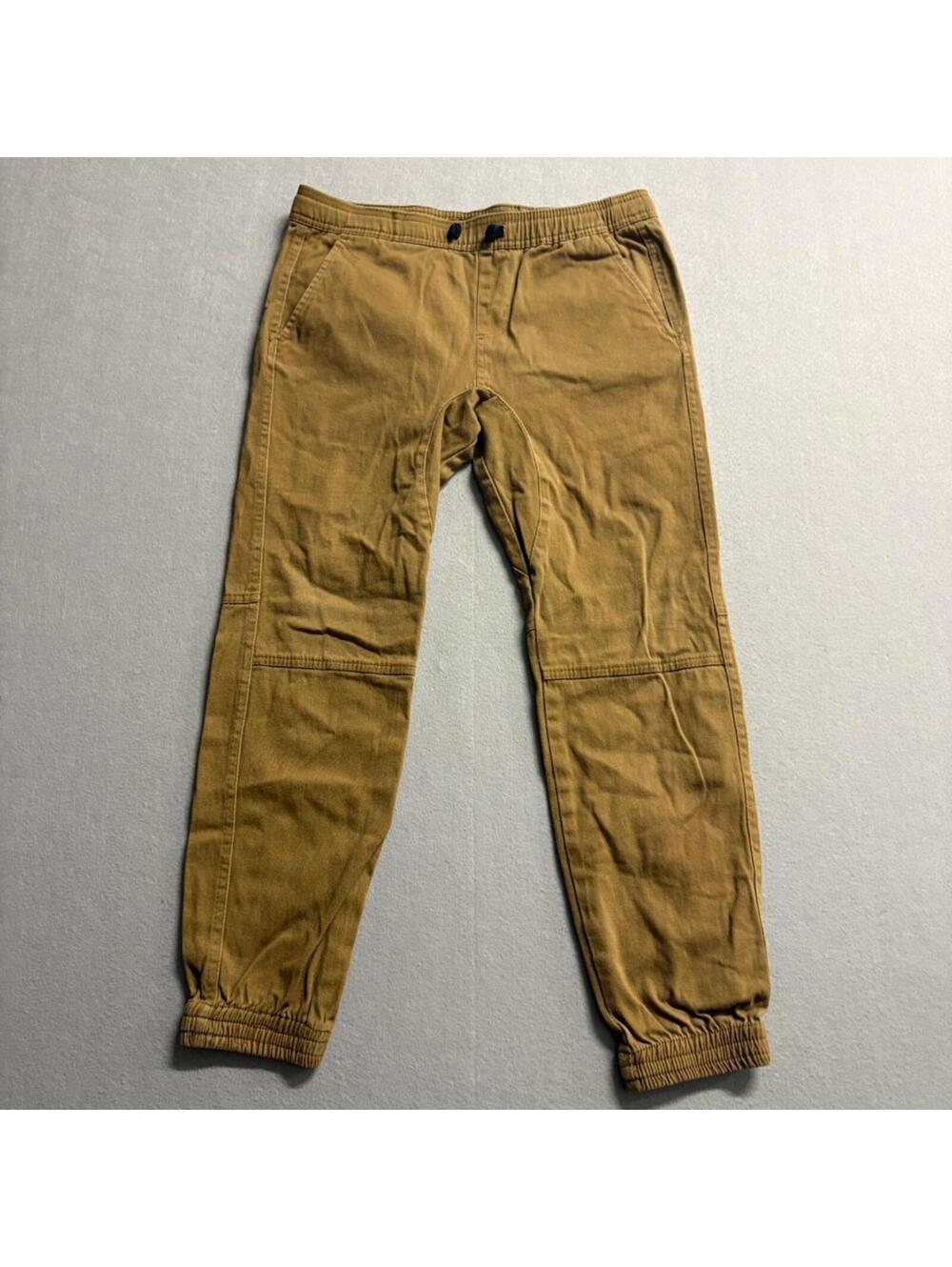 Brooklyn Cloth The Jogger Mens Large Brown Cotton Stretch Twill Jogger Pants